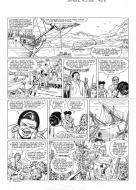 BARBE ROUGE : Planche originale 10 de BARBE ROUGE - Tome 28.  La flibusti�re du sans piti�